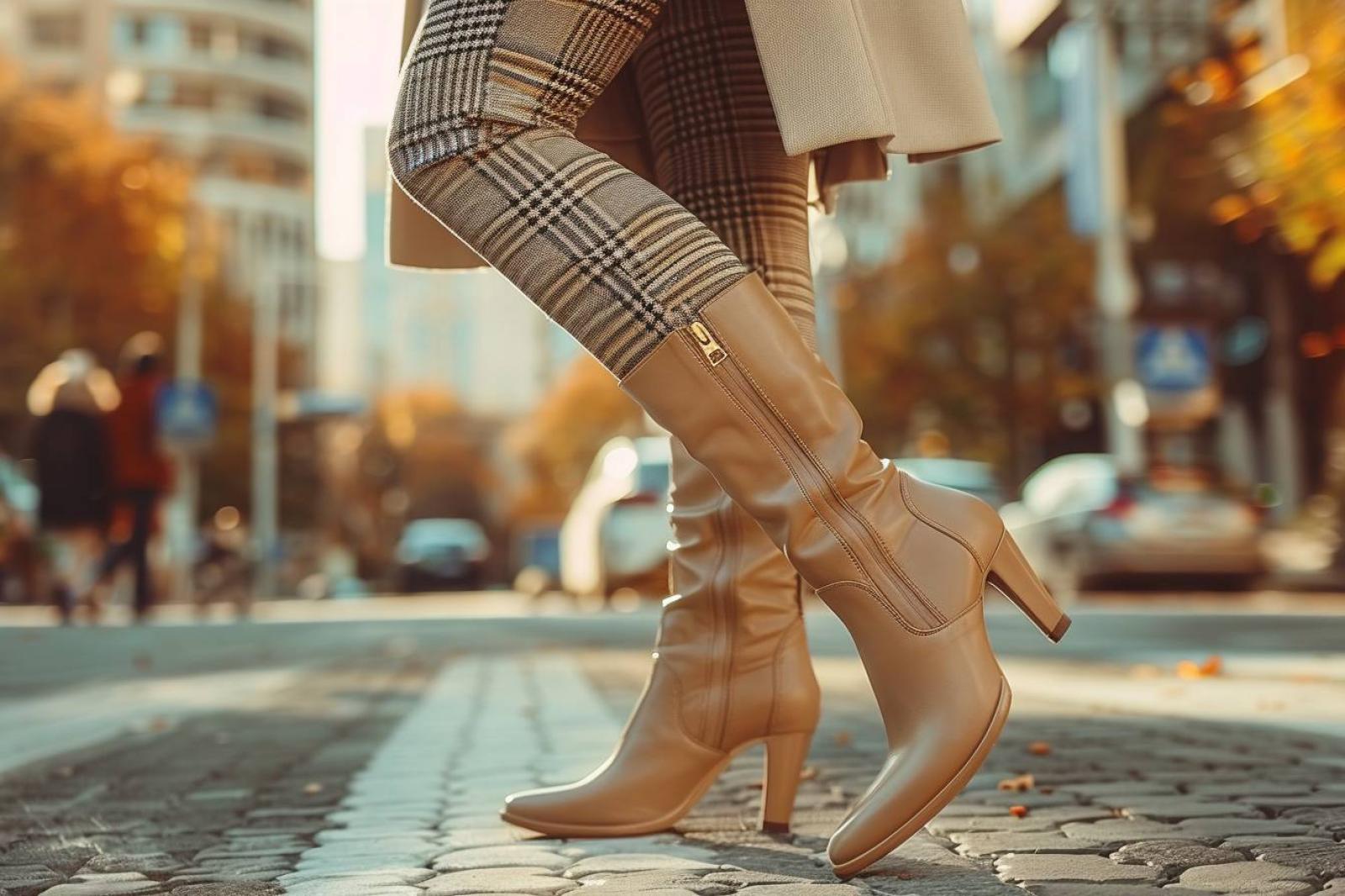 Comment bien porter des bottines camel ?