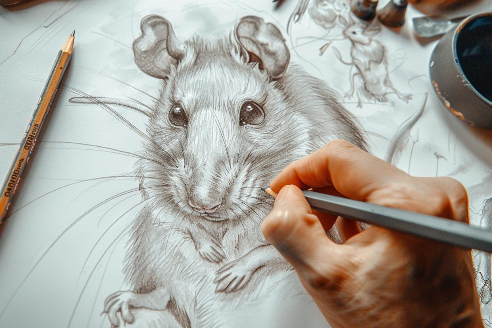 Comment dessiner un rat ?