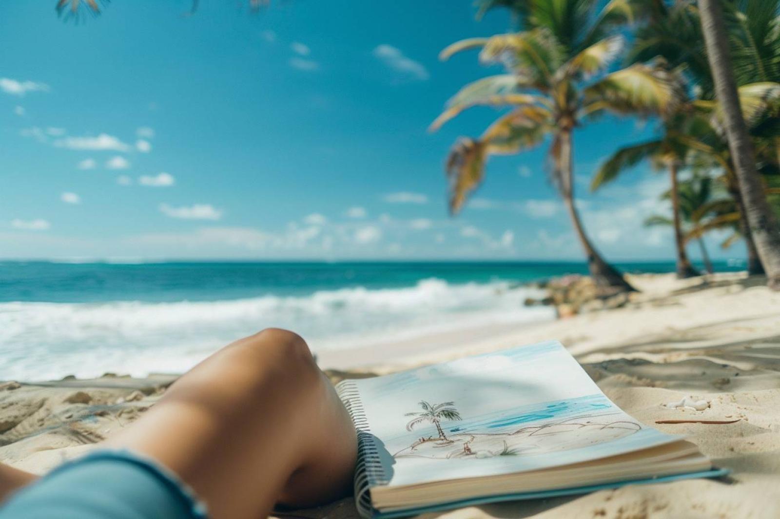 Comment dessiner une plage ?