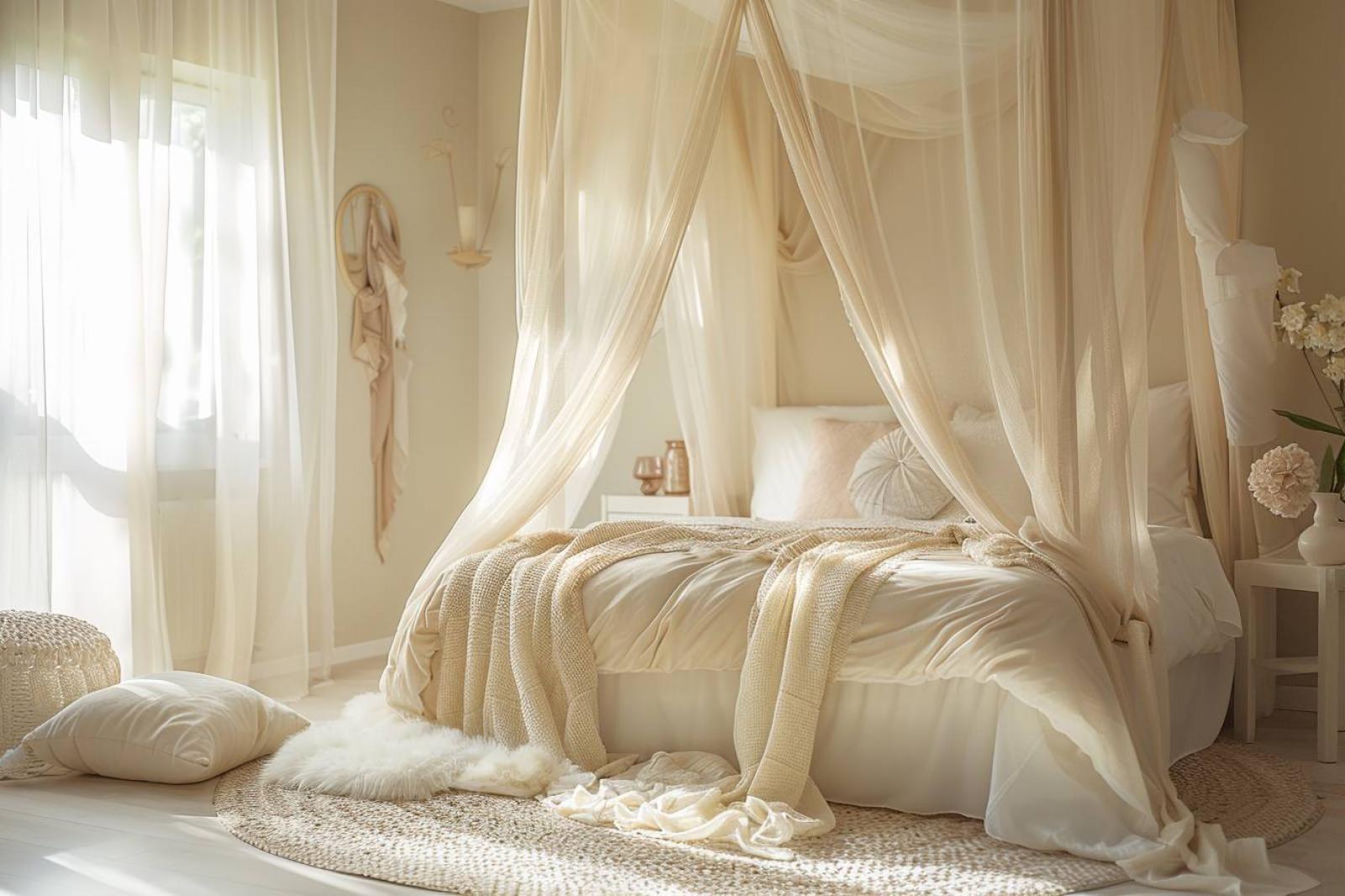 Comment fabriquer un ciel de lit pour adulte ?