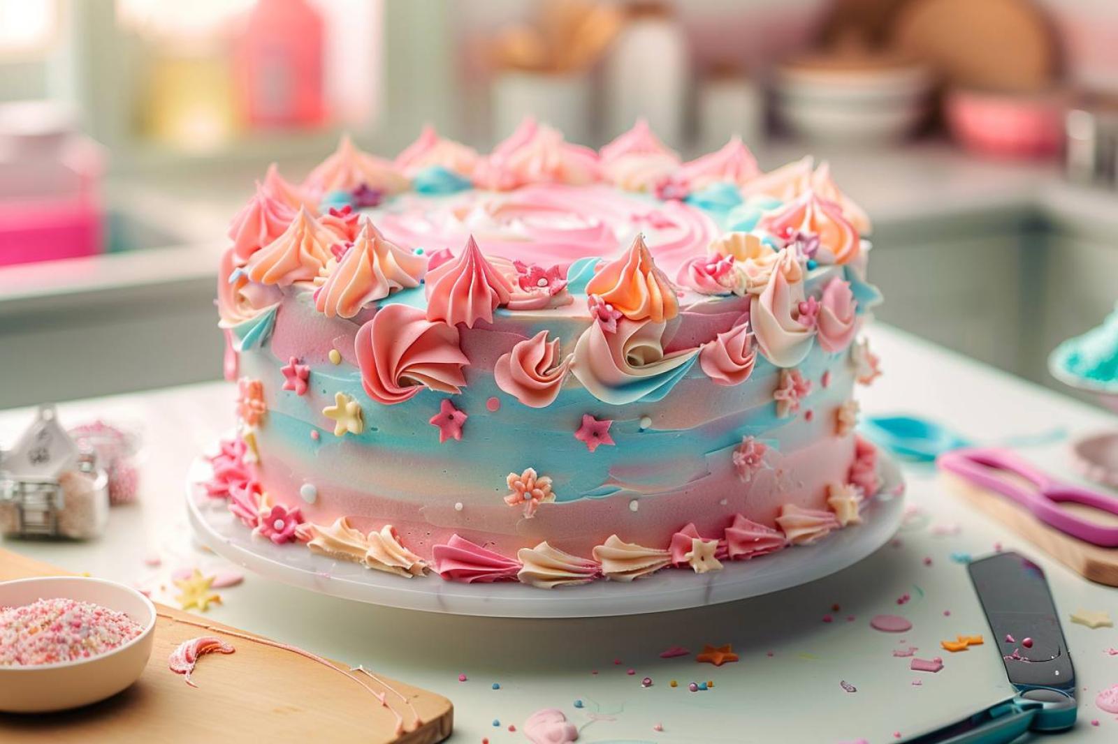 Comment réaliser un gâteau à la pâte à sucre ?