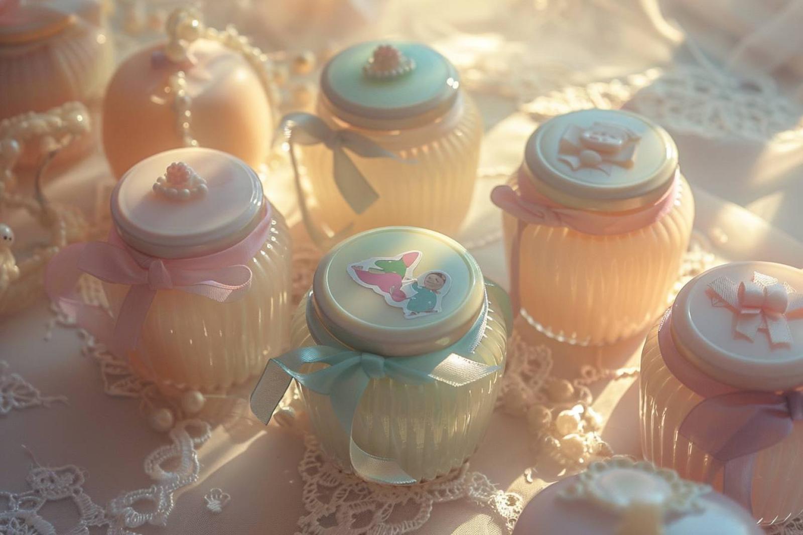 Comment réaliser une décoration de petits pots pour un baptême de bébé ?