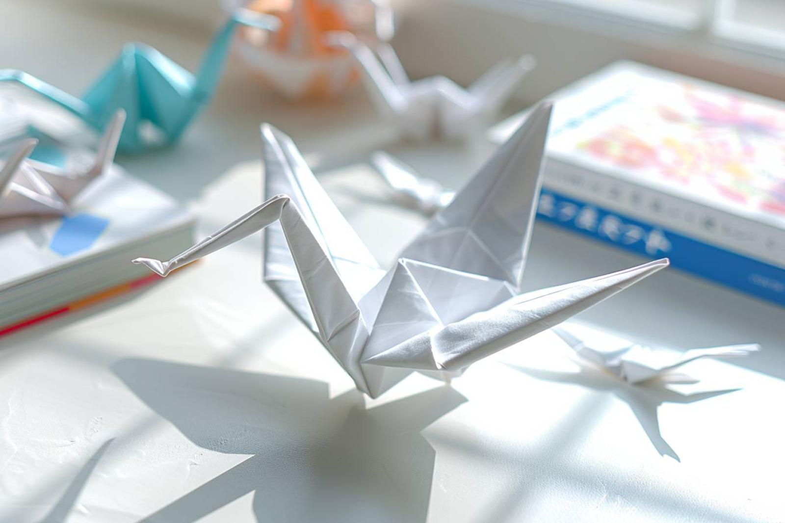 Comment réaliser une grue en origami ?