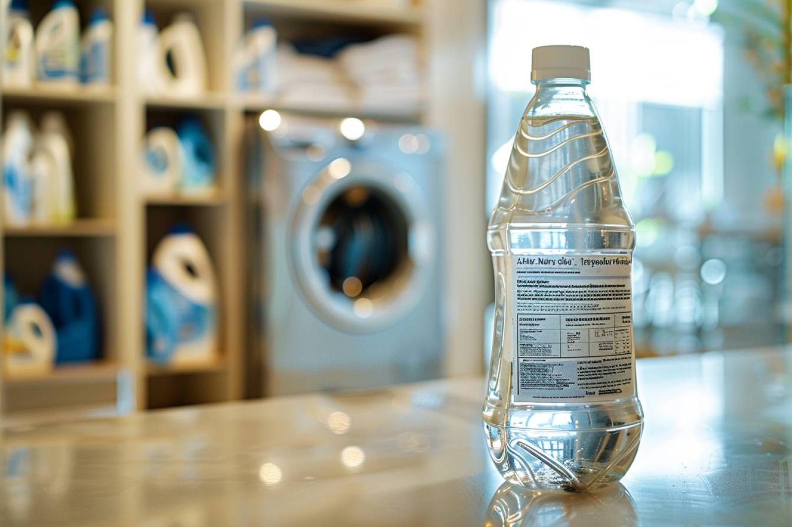 Le vinaigre blanc : un allié pour nettoyer votre machine à laver ?