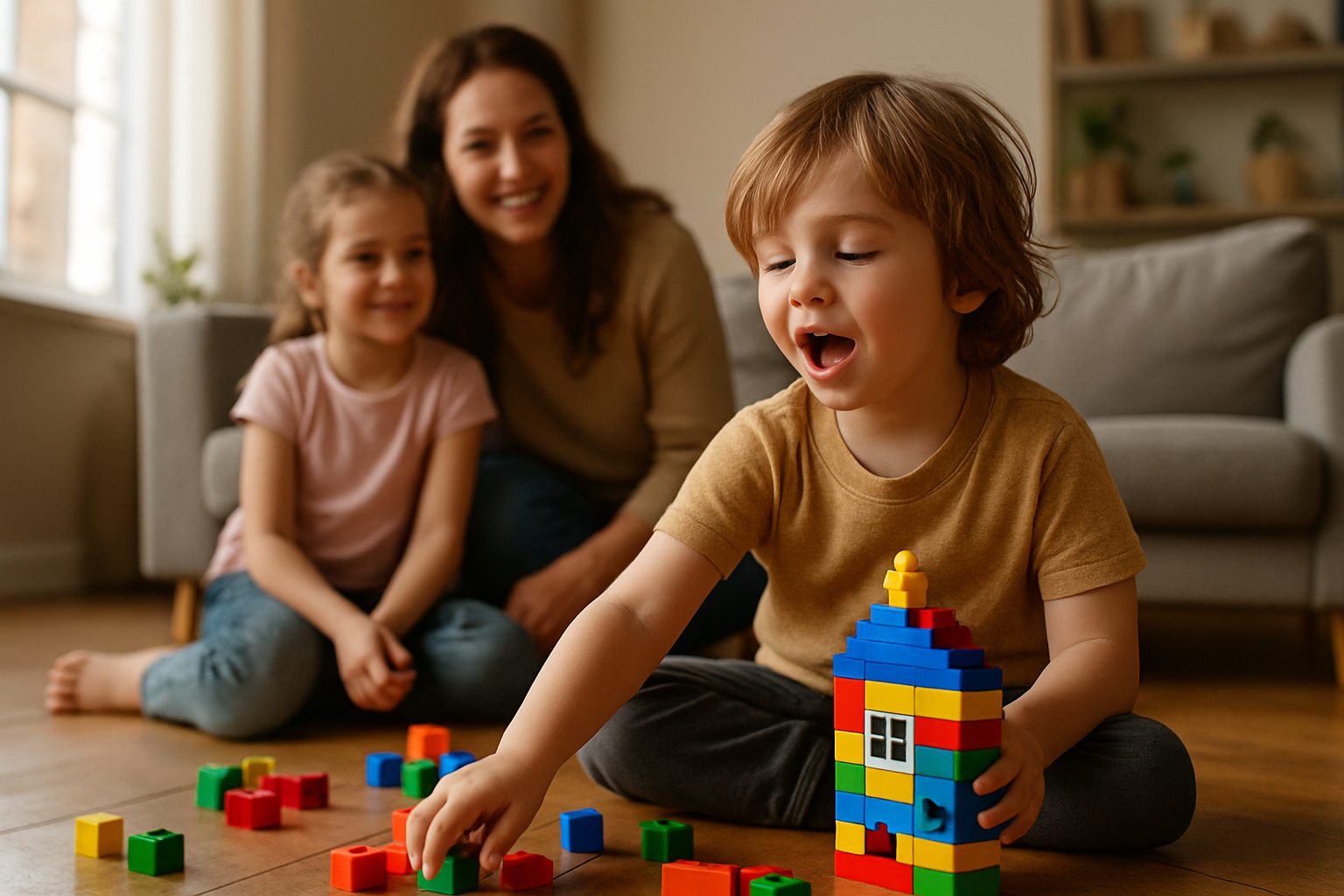 Pourquoi certains enfants parlent-ils tout seuls en jouant ?