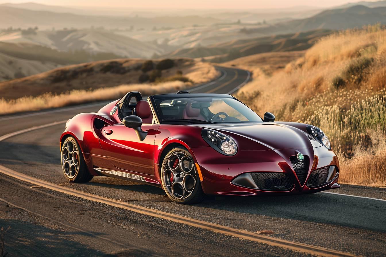 Pourquoi faut-il tester l’Alfa 4C Spider?