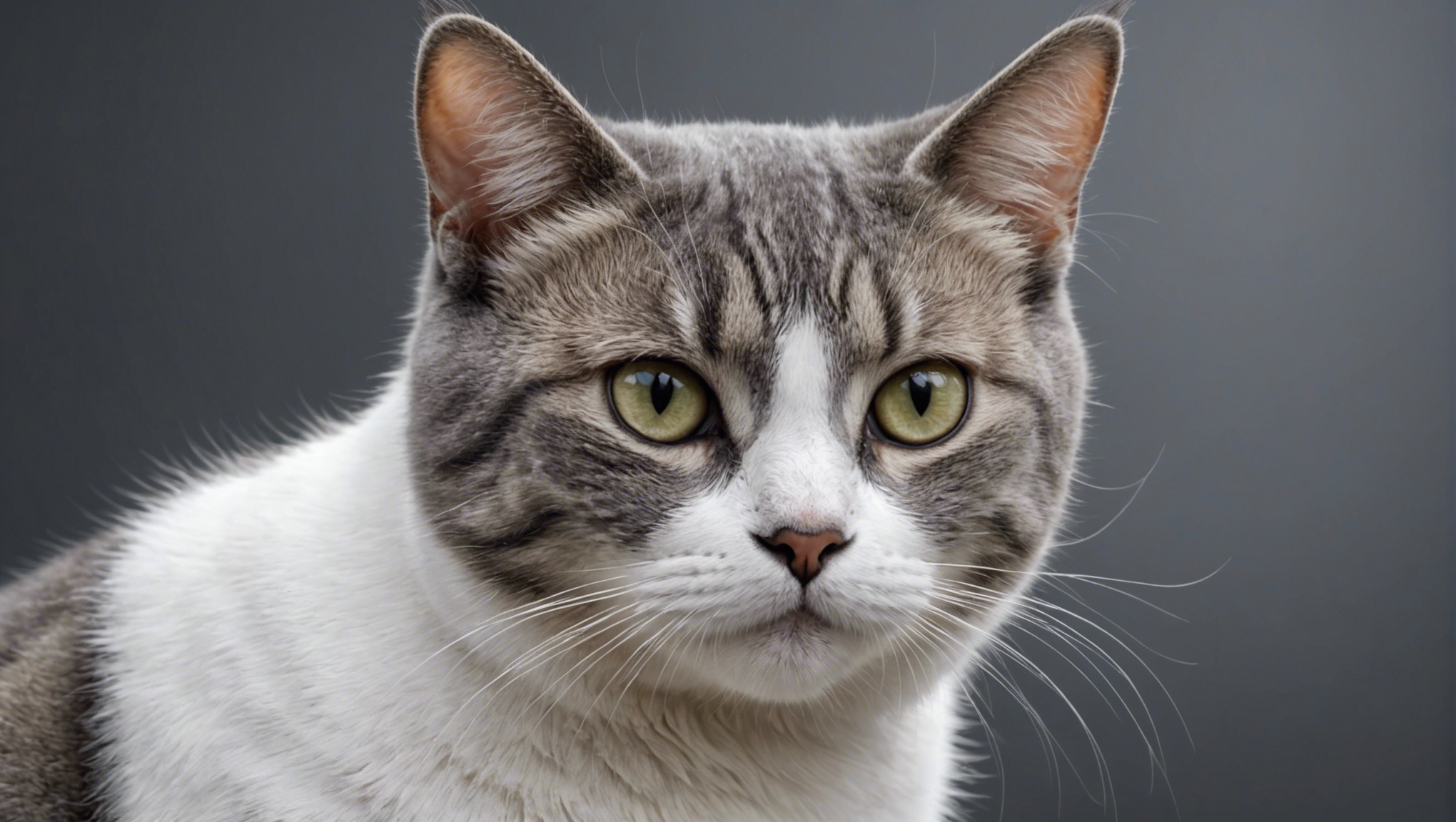 Pourquoi le chat gris et blanc est-il si fascinant ?