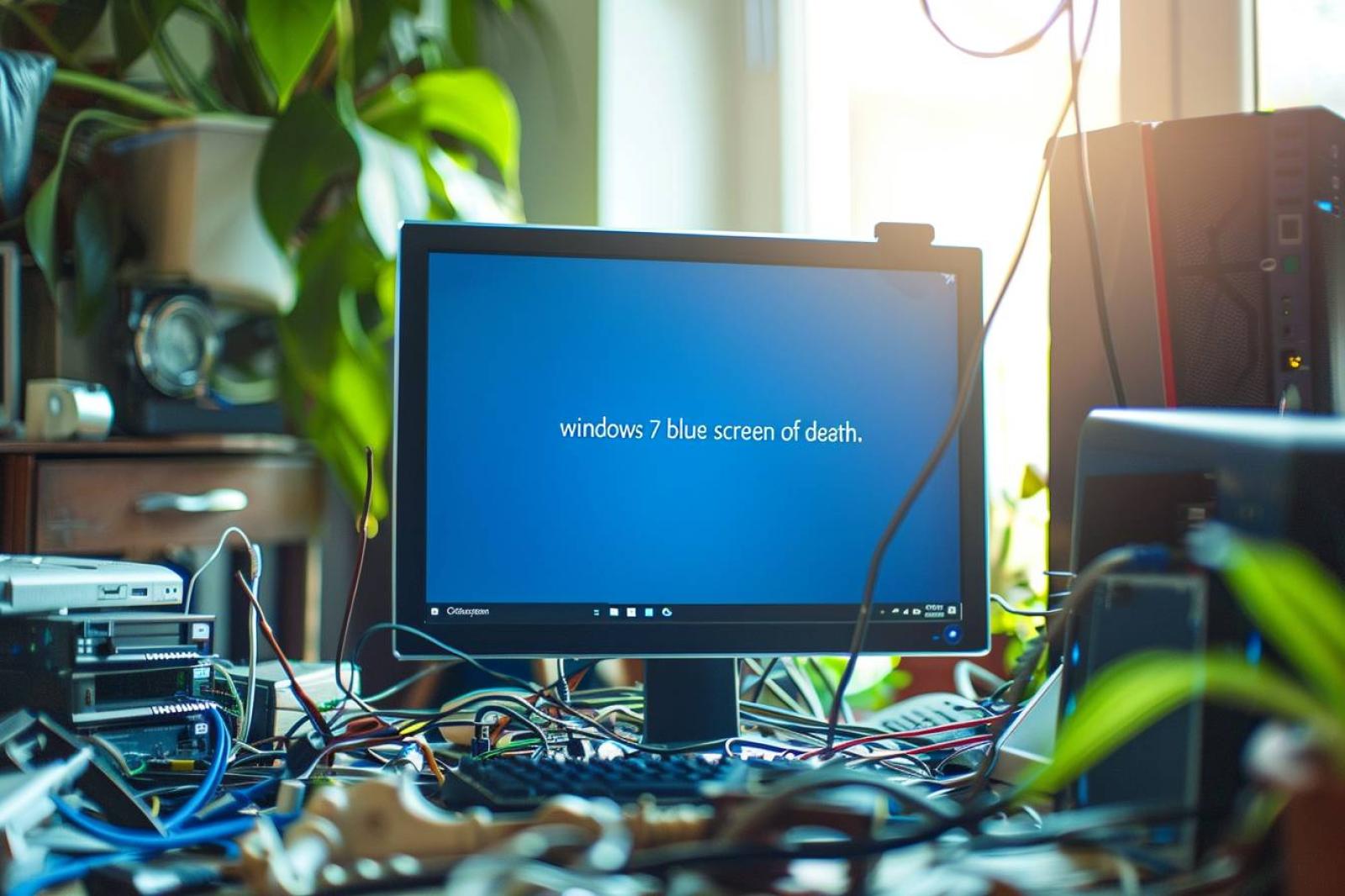 Pourquoi l’écran bleu apparaît-il sur Windows 7 ?