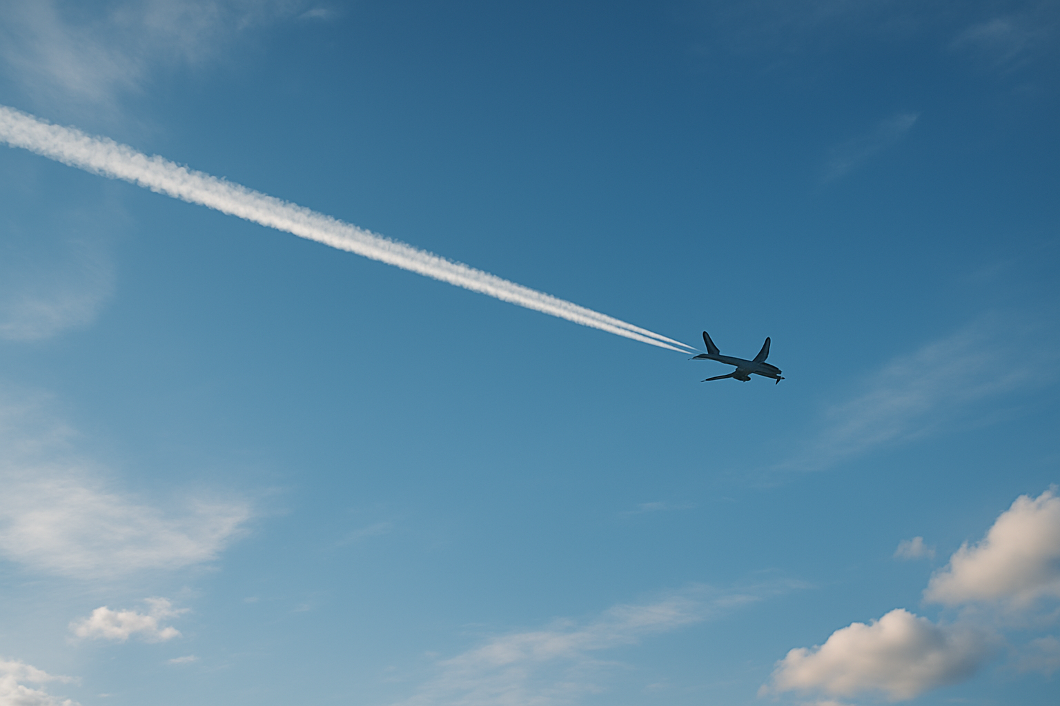 Pourquoi les avions laissent-ils une traînée blanche dans le ciel, et pourquoi disparaît-elle parfois vite ?