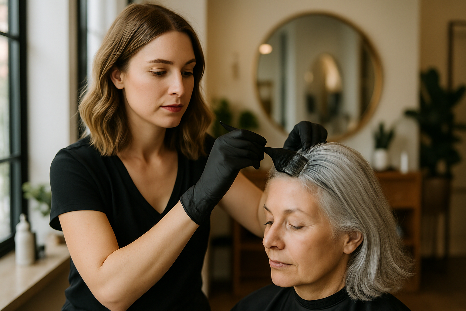 Pourquoi les cheveux gris sont-ils plus difficiles à colorer que les autres ?