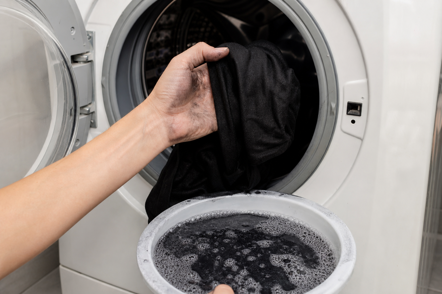 Pourquoi les vêtements noirs déteignent-ils autant au lavage ?
