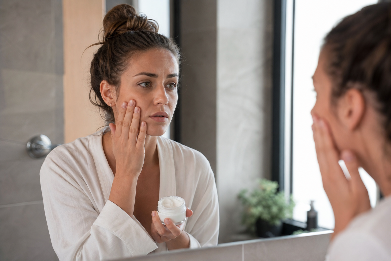 Pourquoi ma peau tire-t-elle après la douche, même avec de la crème hydratante ?