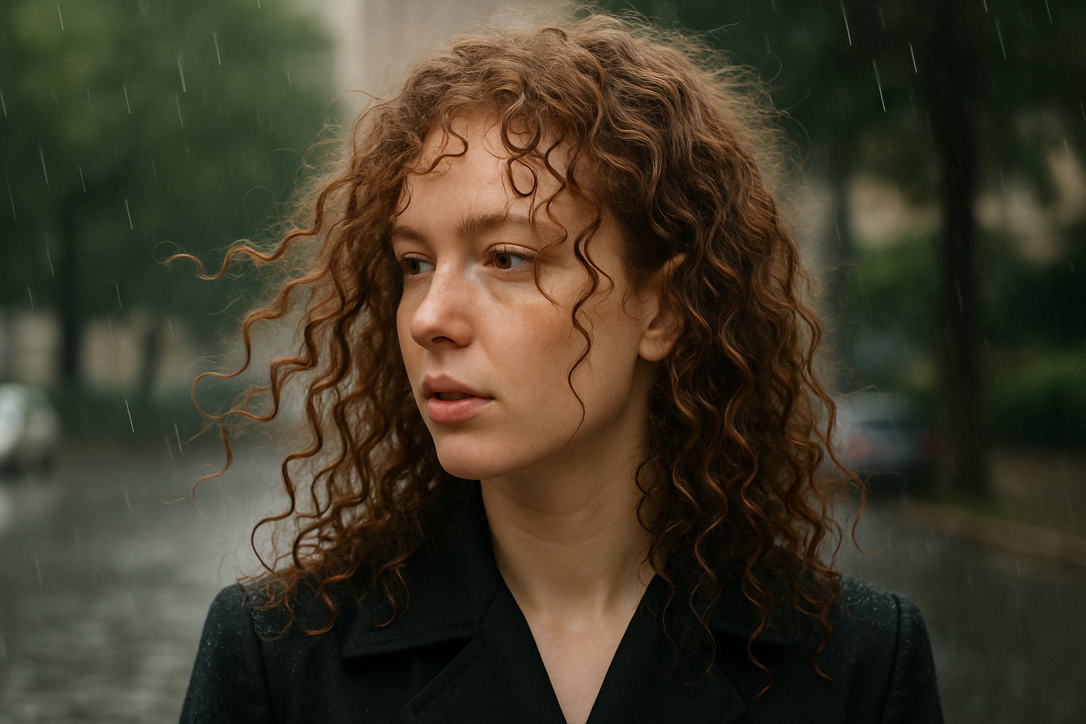Pourquoi mes cheveux frisent-ils davantage quand il pleut ?