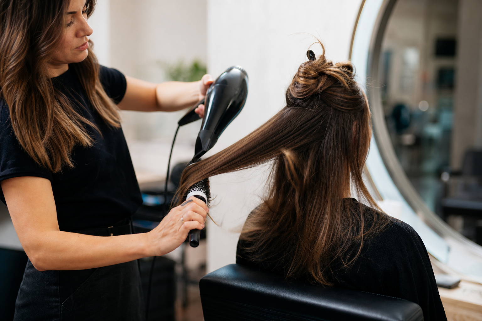 Pourquoi mes cheveux ne retombent-ils jamais pareil qu'au salon de coiffure ?