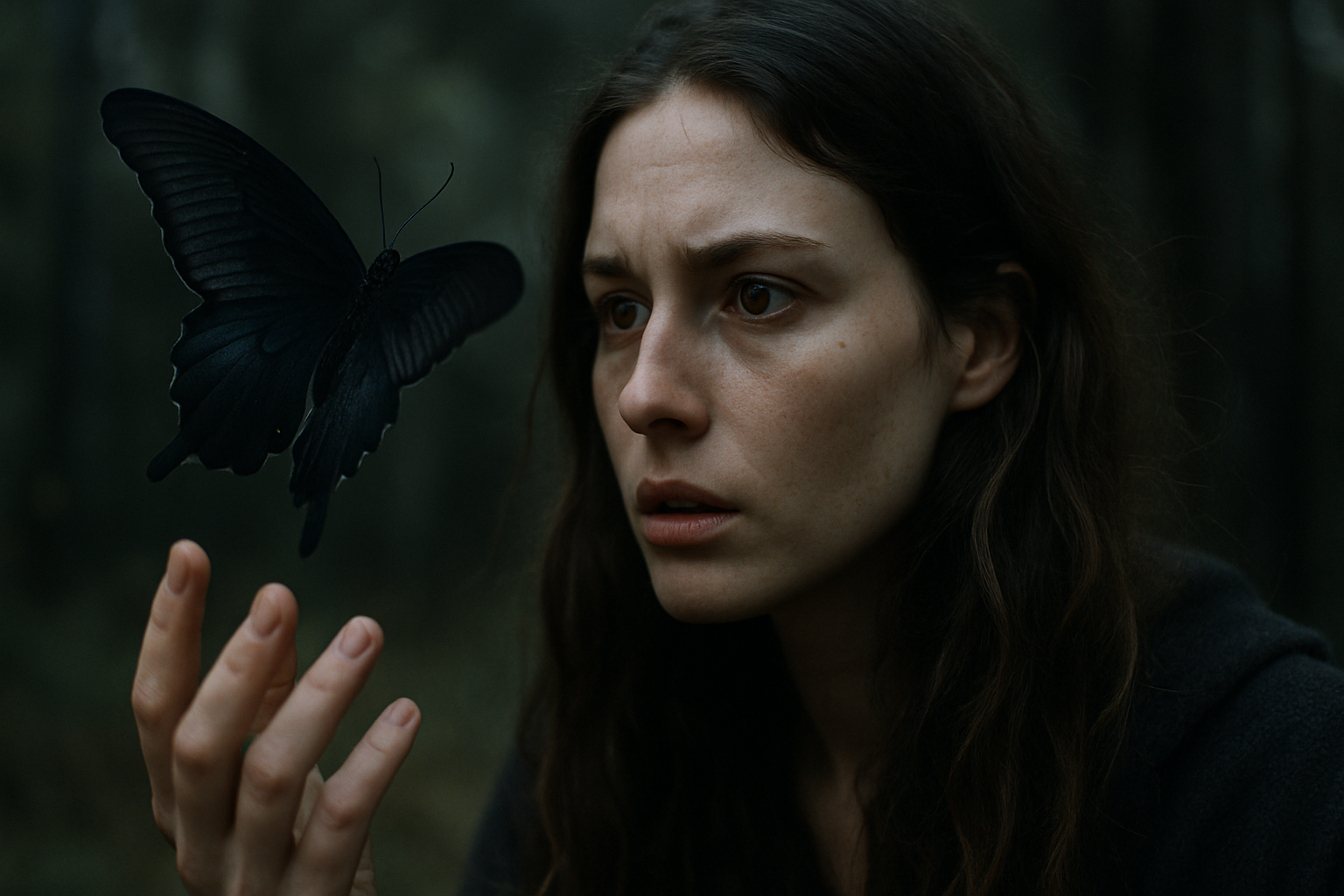 Que signifie croiser un papillon noir ?