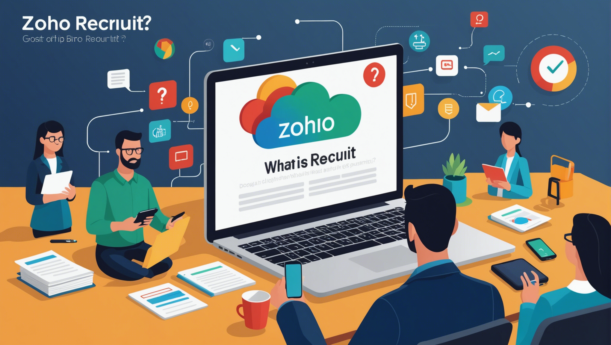 Qu’est-ce que Zoho Recruit et comment peut-il vous aider dans le recrutement ?